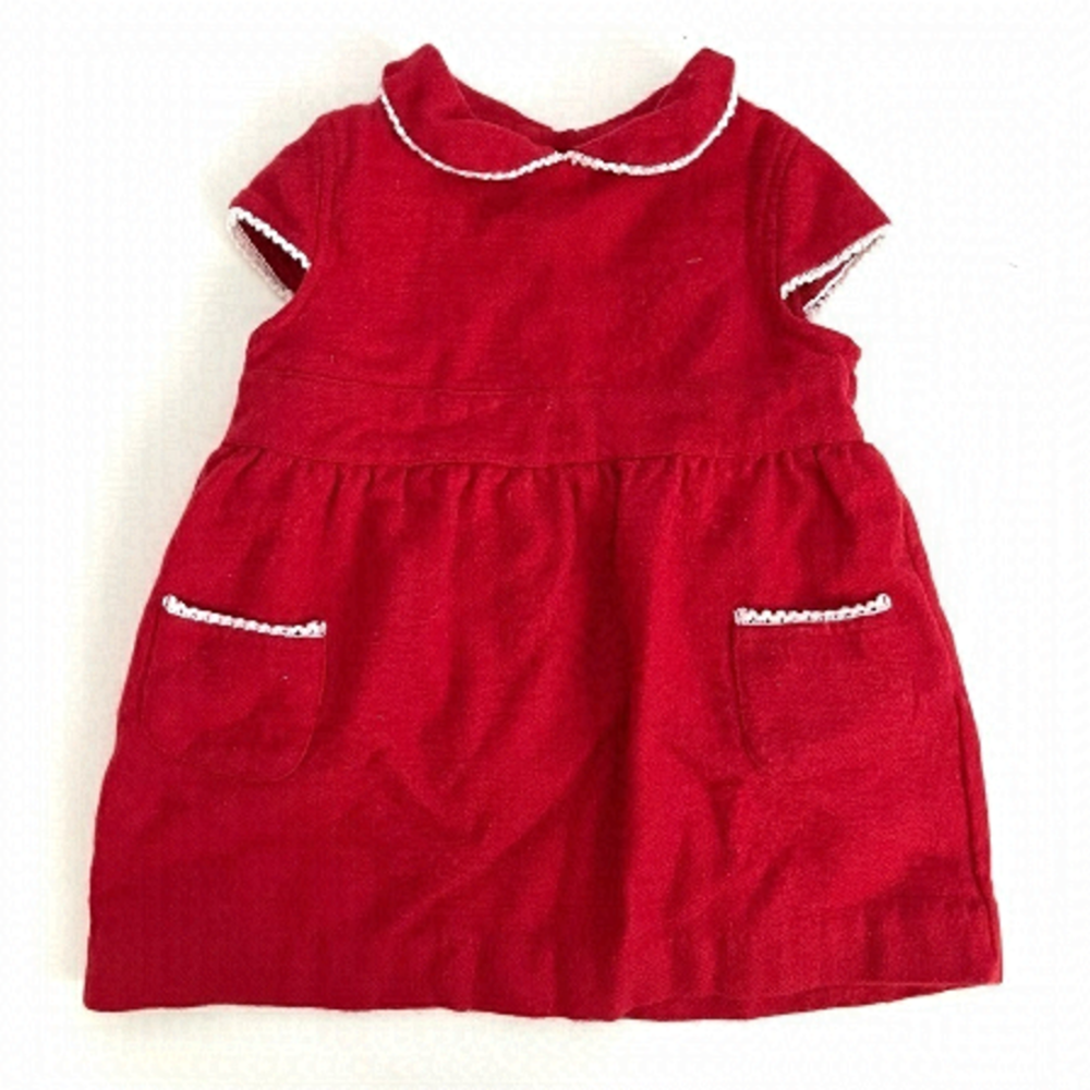 Joe Fresh Red Wool-blend Dress US 12-18M